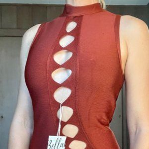 Brown dress (Bella Barnett)